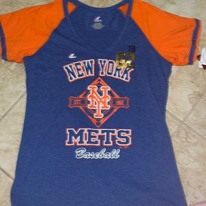 Womans V-neck NY Mets T-shirt